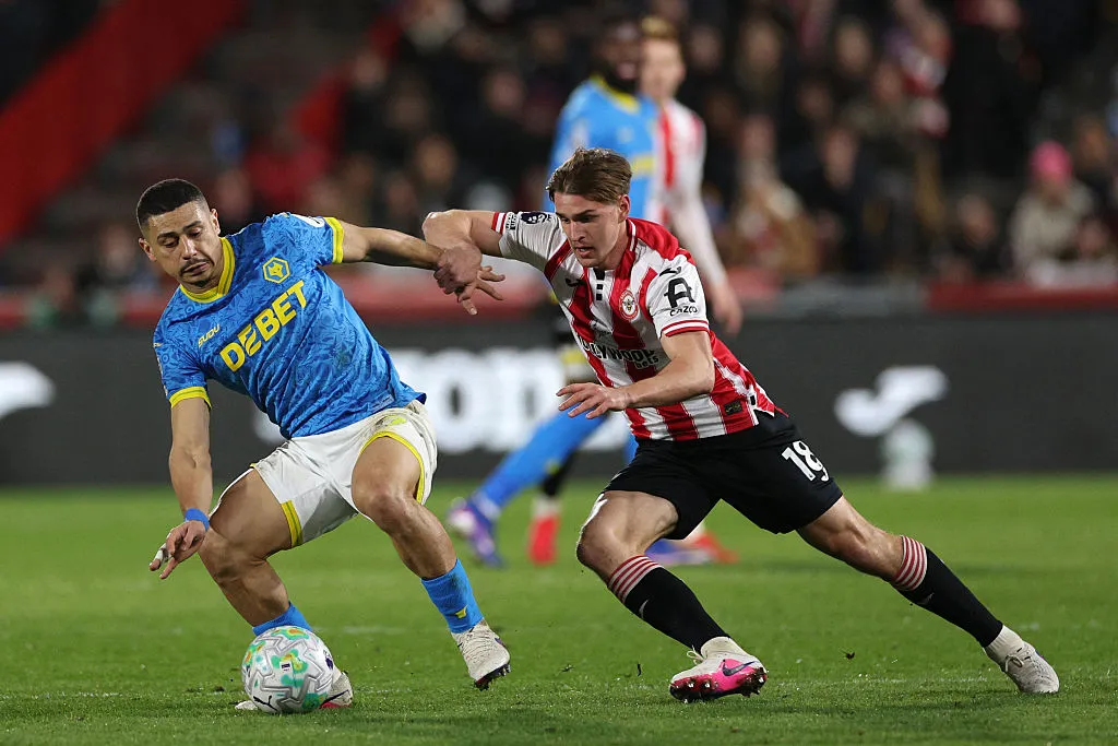 брентфорд – вулверхэмптон — UA news