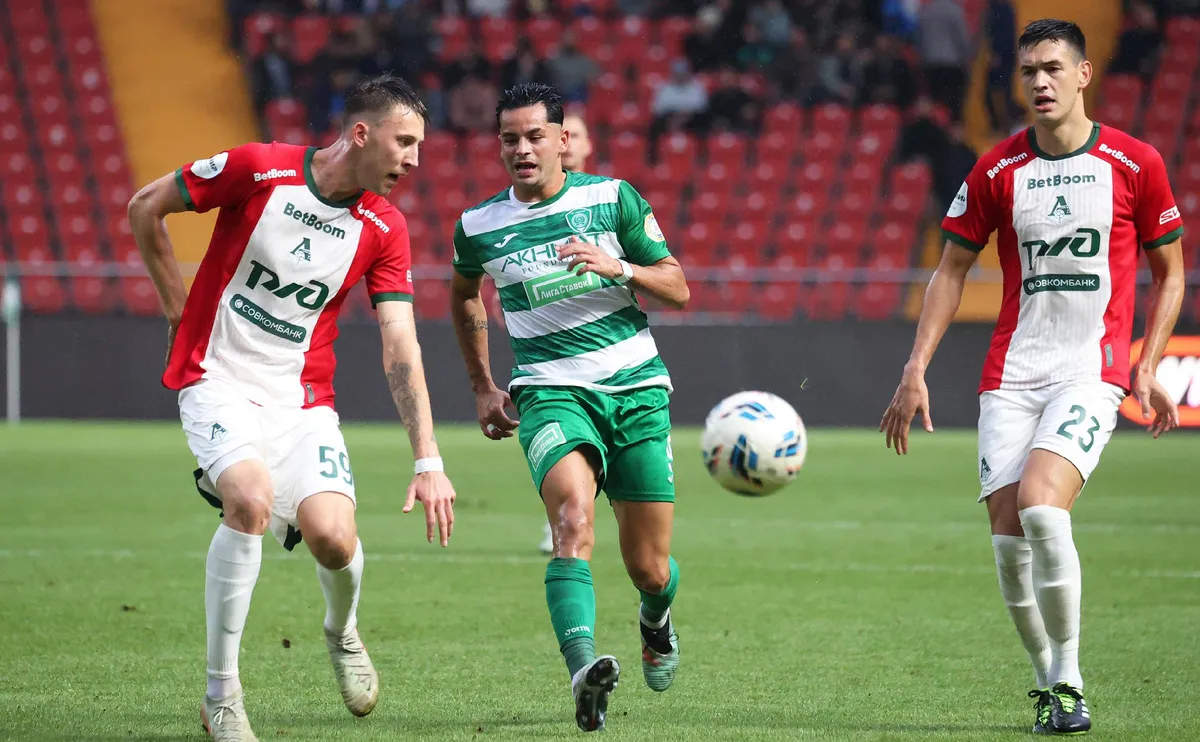 локомотив москва – ахмат — UA news
